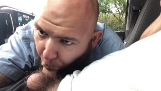 lunch break sucking straight thug homeboy