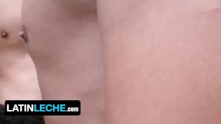 Latin Leche – Fit And Sexy Latino Stud Caught Three Horny Dudes Fucking Passionately In The Jungle