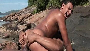 Big back dong pounding shameless hunky latino tight ass hole