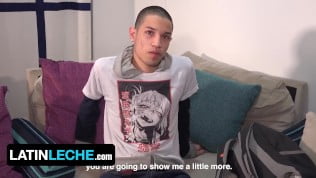 Latin Leche – Cute Latino Twink Antu Burghos Bends Over And Takes Stranger’s Cock While Jerking Off