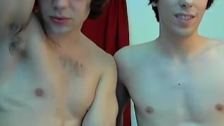 Kinky gay jock jerks off before wild sex