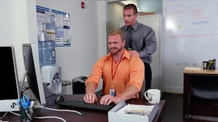 GRABASS – 9 To 5 Is So Much More Fun With Gay Office Shenanigans