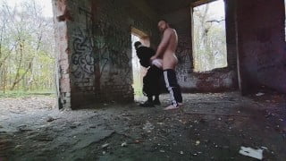 Boy sucked a hot man in a barn on the Baltic shore