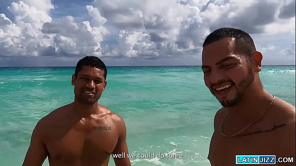 Two Latino studs Antuan Ruma and Damian Moreno getting to business and immediately start playing