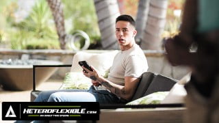 HETEROFLEXIBLE – Horny Jock Caught Roommate Jerking Off! Ends Up Having His Ass Hard Rough Destroyed