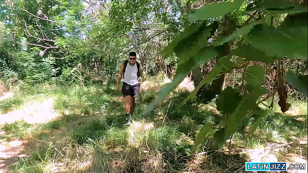 Two hot Latinos Nico Ruiz and Crixxx Nie enjoying the taste of cock in their dry mouths as they suck each other