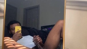 Sucking Cock Reflections: Unbridled Gay Fleshlight Frenzy with a Mirror-Faced Stud