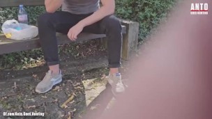 Mexican Stud Sucks My Cock at the Park